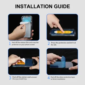 ENKAY EASY INSTALL Ochranné sklo pre Xiaomi Poco X4 GT