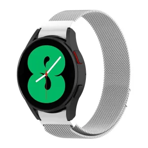 MILANESE Kovový remienok pre Samsung Galaxy Watch FE strieborný