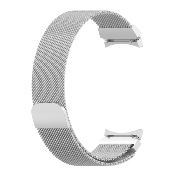 MILANESE Kovový remienok pre Samsung Galaxy Watch FE strieborný