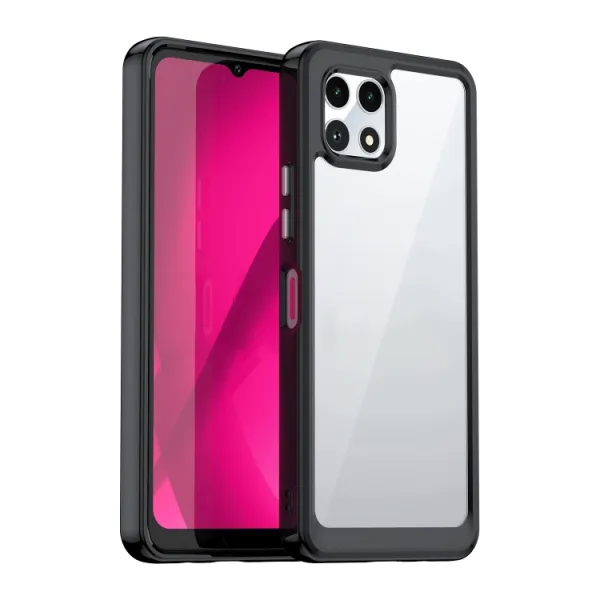 CRYSTAL Ochranný kryt pre T Phone 2 čierny