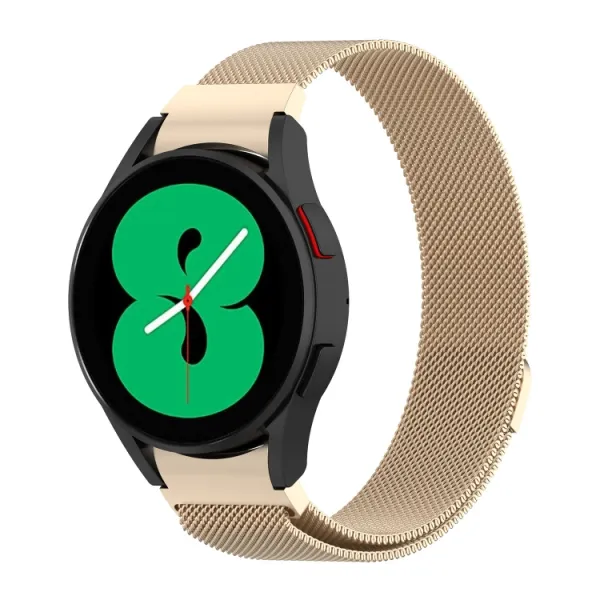 MILANESE Kovový remienok pre Samsung Galaxy Watch FE STARLIGHT