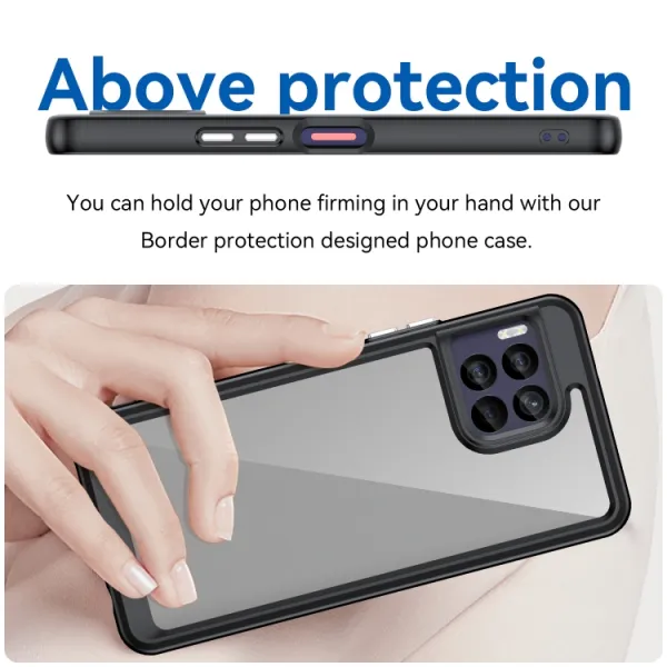 CRYSTAL Ochranný kryt pre T Phone 2 Pro čierny