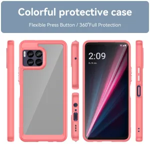 CRYSTAL Ochranný kryt pre T Phone 2 Pro červený