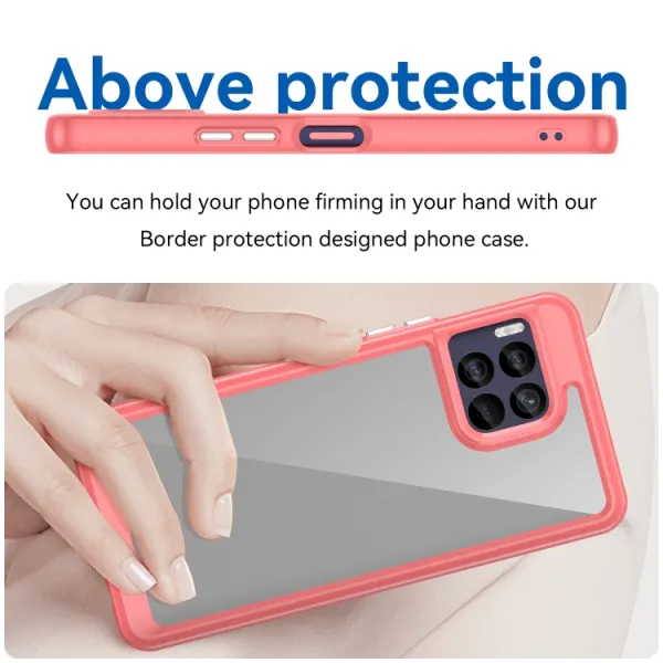 CRYSTAL Ochranný kryt pre T Phone 2 Pro červený