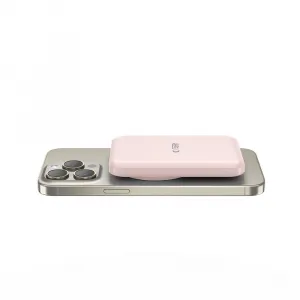 TECH-PROTECT PB10 15W Externá + bezdrôtová nabíjačka 5000 mAh ružová