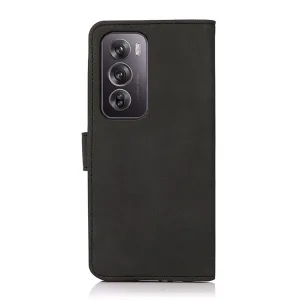 KHAZNEH MATTE Zaklápacie puzdro pre Oppo Reno12 Pro 5G čierne
