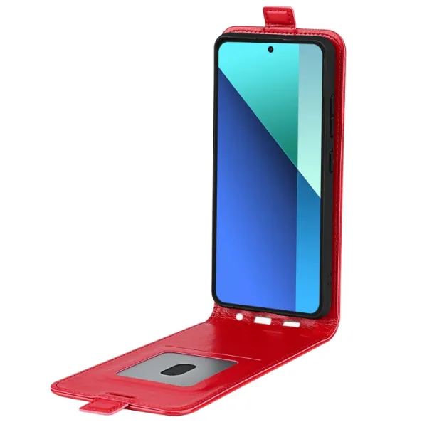 Vyklápacie puzdro pre Xiaomi Redmi Note 13 červené