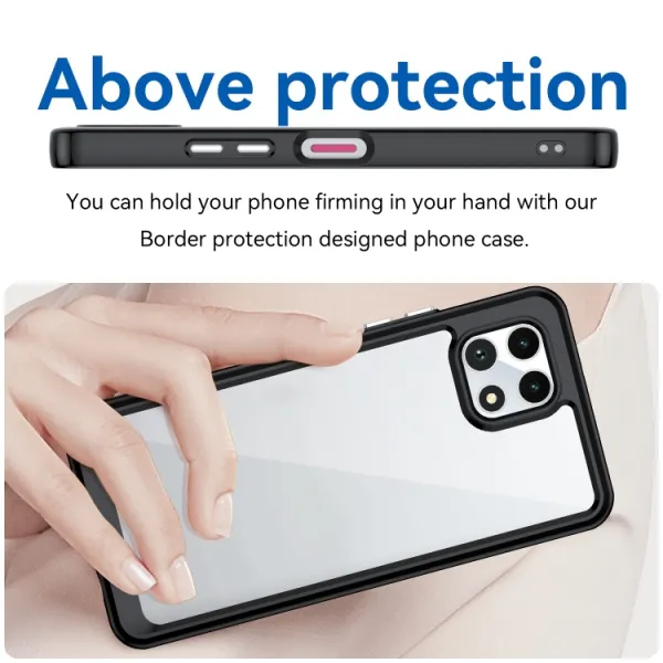 CRYSTAL Ochranný kryt pre T Phone 2 čierny