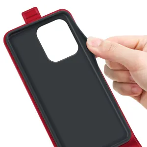 Vyklápacie puzdro pre Xiaomi Redmi Note 13 červené