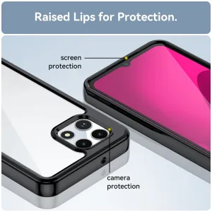 CRYSTAL Ochranný kryt pre T Phone 2 čierny