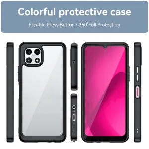 CRYSTAL Ochranný kryt pre T Phone 2 čierny