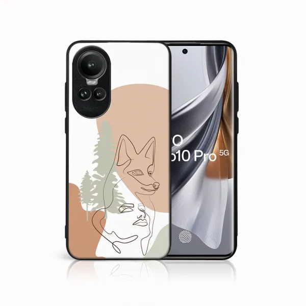 MY ART Ochranný kryt pre Oppo Reno10 5G / Reno10 Pro 5G FOX (191)