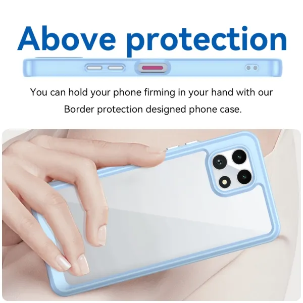 CRYSTAL Ochranný kryt pre T Phone 2 modrý
