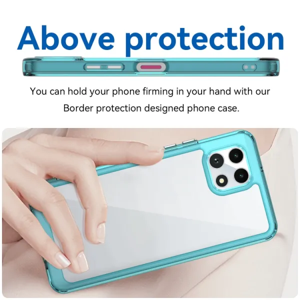 CRYSTAL Ochranný kryt pre T Phone 2 tyrkysový