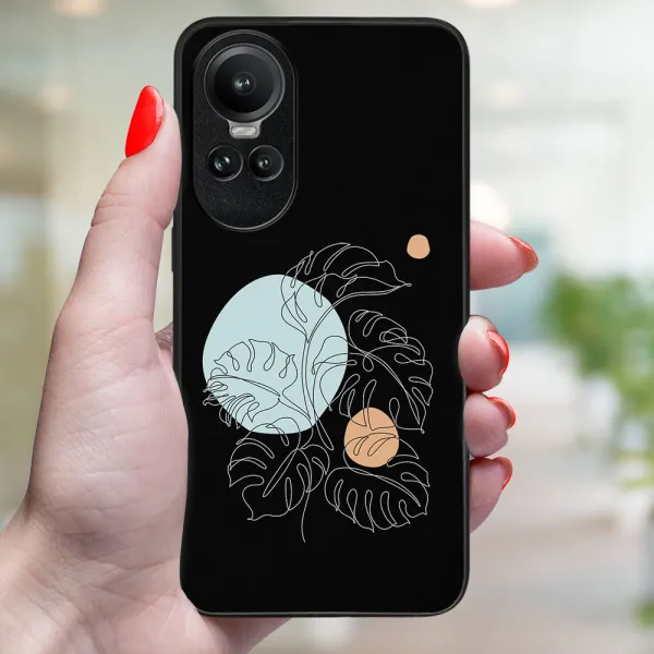 MY ART Ochranný kryt pre Oppo Reno10 5G / Reno10 Pro 5G MONSTERA (194)