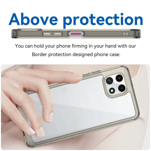 CRYSTAL Ochranný kryt pre T Phone 2 šedý