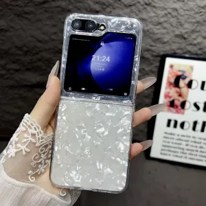 PEARL Ochranný kryt pre Samsung Galaxy Z Flip7 FE 5G / Flip6 5G WHITE