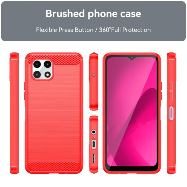 FLEXI TPU Ochranný kryt T Phone 2 červený
