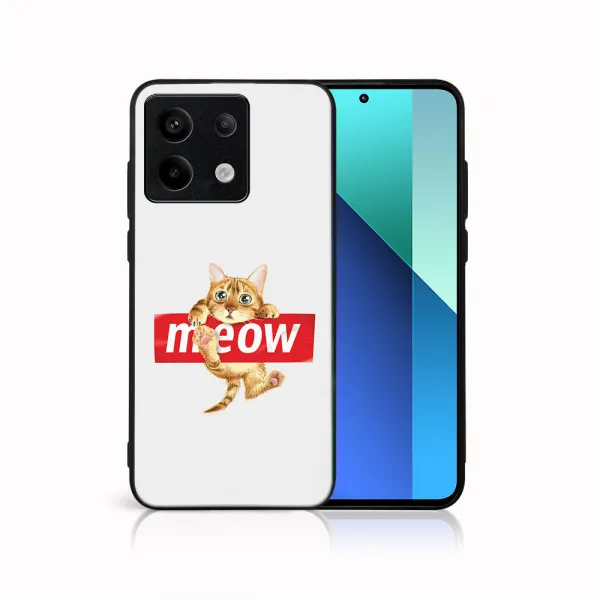 MY ART Ochranný kryt pre Xiaomi Redmi Note 13 5G MEOW (183)