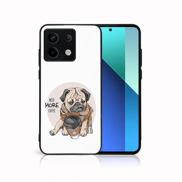 MY ART Ochranný kryt pre Xiaomi Redmi Note 13 5G MORE COFFEE (184)