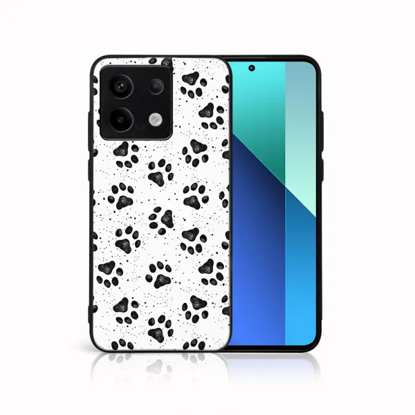 MY ART Ochranný kryt pre Xiaomi Redmi Note 13 5G PAWS (185)