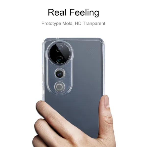TPU Ochranný kryt pre Vivo V40 5G priehľadný
