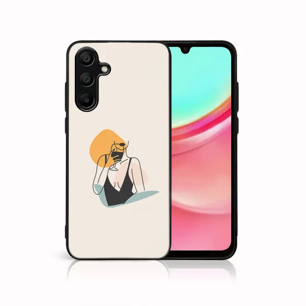 MY ART Ochranný kryt pre Samsung Galaxy A35 5G WOMAN (197)
