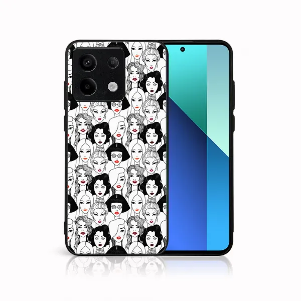 MY ART Ochranný kryt pre Xiaomi Redmi Note 13 5G LIPSTICK (174)