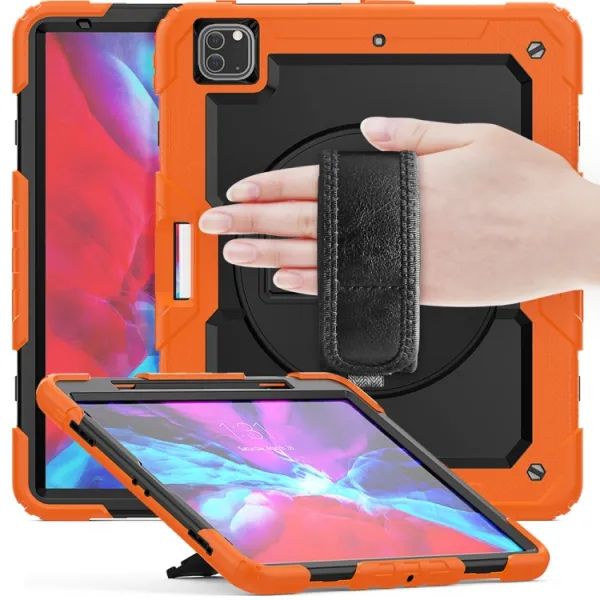 SOLID 360 Odolný obal pre Apple iPad Pro 13 2024 / M5 2025 oranžový