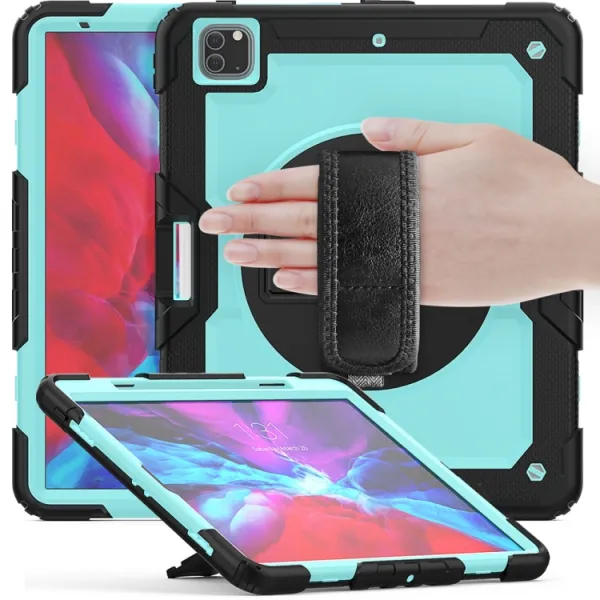 SOLID 360 Odolný obal pre Apple iPad Pro 13 2024 / M5 2025 svetlomodrý