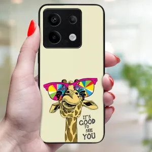 MY ART Ochranný kryt pre Xiaomi Redmi Note 13 5G GIRAFFE (180)