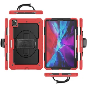SOLID 360 Odolný obal pre Apple iPad Pro 13 2024 / M5 2025 červený