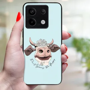 MY ART Ochranný kryt pre Xiaomi Redmi Note 13 5G HAPPY COW (181)