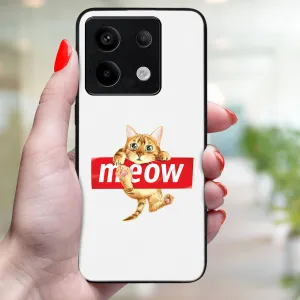 MY ART Ochranný kryt pre Xiaomi Redmi Note 13 5G MEOW (183)