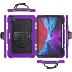 SOLID 360 Odolný obal pre Apple iPad Pro 13 2024 / M5 2025 fialový