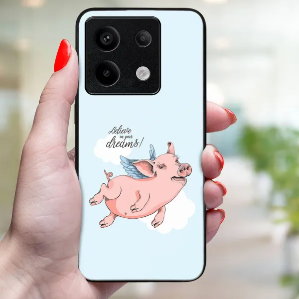 MY ART Ochranný kryt pre Xiaomi Redmi Note 13 5G PIG (186)