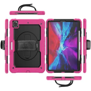SOLID 360 Odolný obal pre Apple iPad Pro 13 2024 / M5 2025 ružový