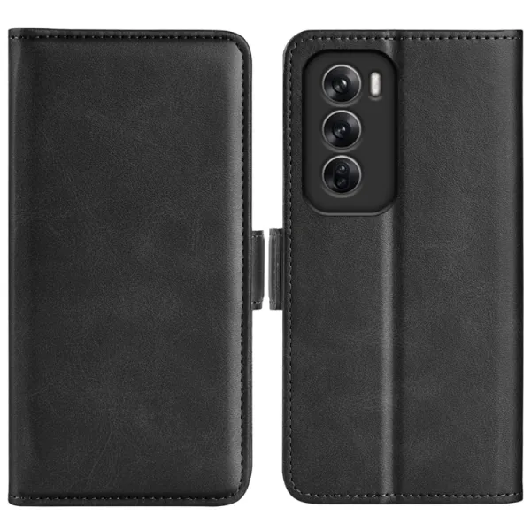 SIDE Peňaženkové puzdro pre Oppo Reno12 Pro 5G čierne