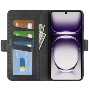 SIDE Peňaženkové puzdro pre Oppo Reno12 Pro 5G čierne