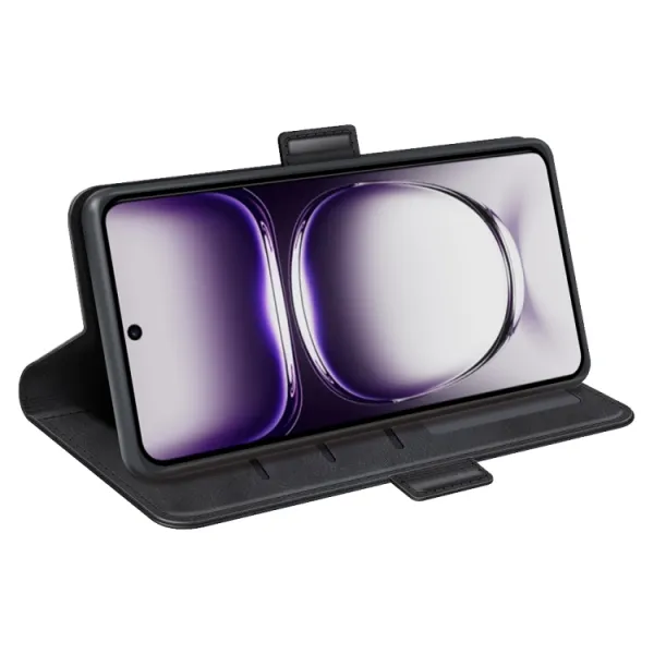 SIDE Peňaženkové puzdro pre Oppo Reno12 Pro 5G čierne