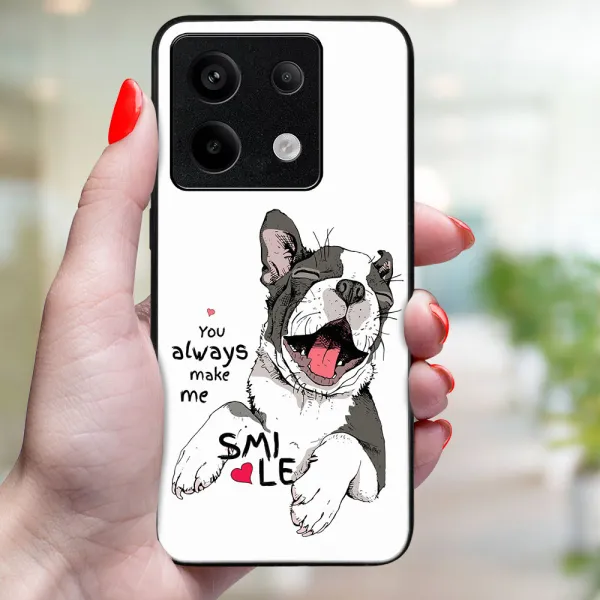 MY ART Ochranný kryt pre Xiaomi Redmi Note 13 5G SMILE (189)