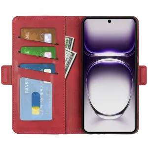 SIDE Peňaženkové puzdro pre Oppo Reno12 Pro 5G červené