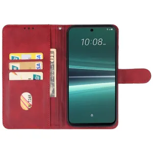 SMOOTH Peňaženkové puzdro pre HTC U24 Pro červené