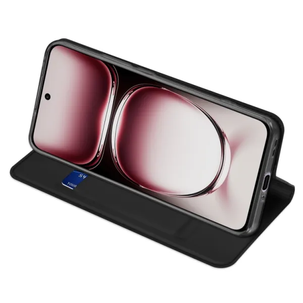 DUX Zaklápacie puzdro pre Oppo Reno12 Pro 5G čierne