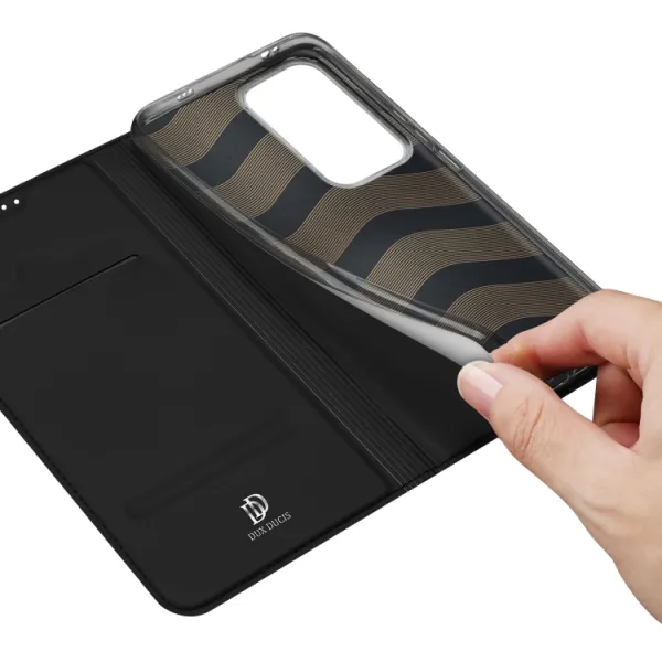 DUX Zaklápacie puzdro pre Oppo Reno12 Pro 5G čierne