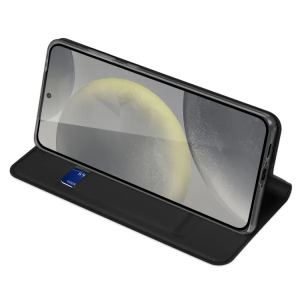 DUX Zaklápacie puzdro pre Samsung Galaxy S24 FE 5G čierne