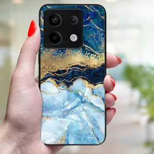 MY ART Ochranný kryt pre Xiaomi Redmi Note 13 5G BLUE MARBLE (141)