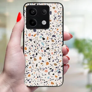 MY ART Ochranný kryt pre Xiaomi Redmi Note 13 5G BEIGE TERRAZZO (162)