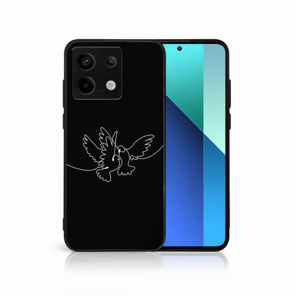 MY ART Ochranný kryt pre Xiaomi Redmi Note 13 5G WHITE DOVE (195)