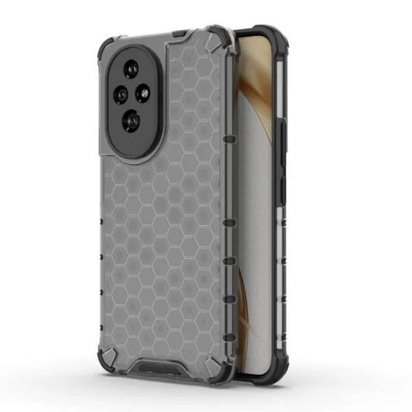 HONEYCOMB Ochranný kryt Honor 200 čierny